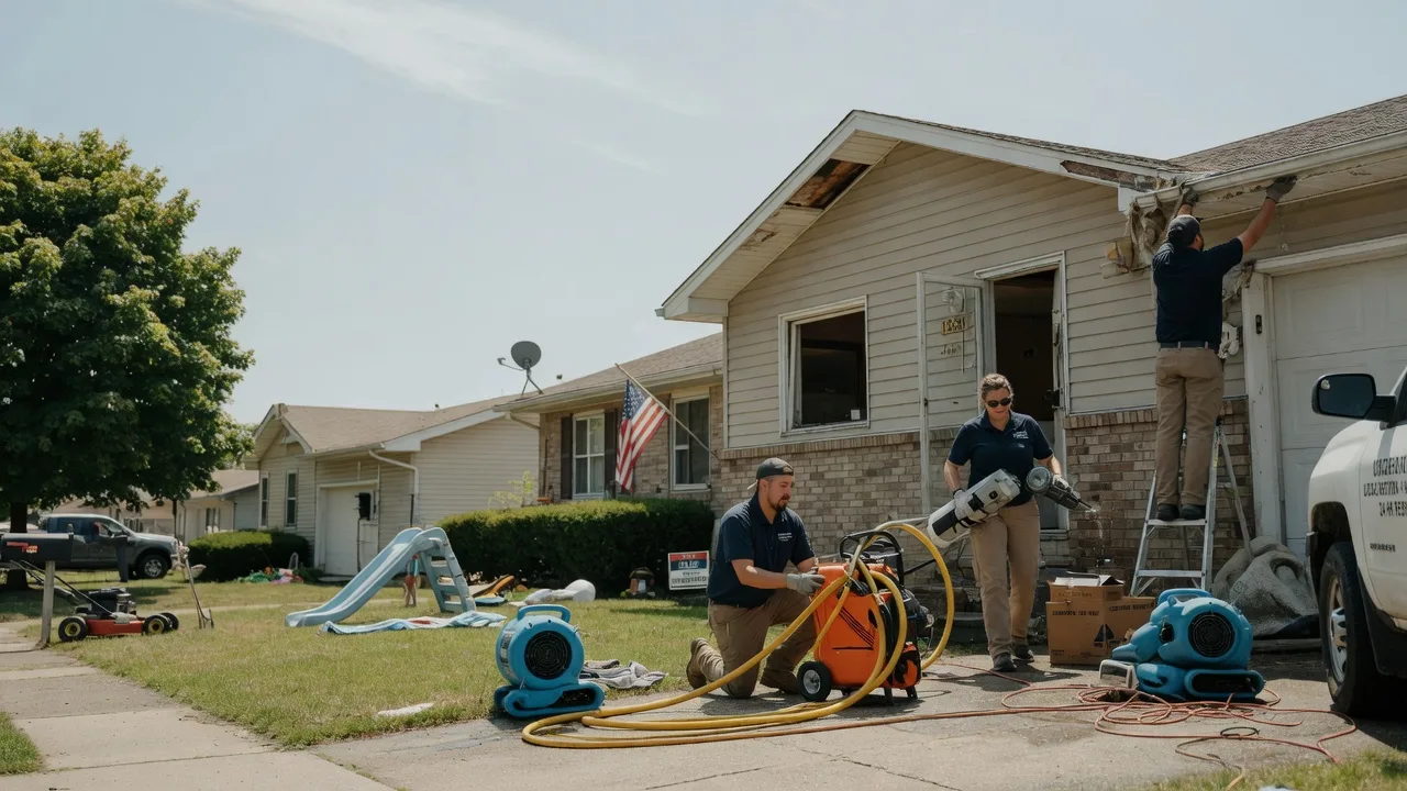 Water Damage Restoration in Breckenridge, MI near me